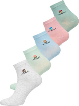 Bolf Damen Socken Mehrfarbig  DM66058-5P 5 PACK