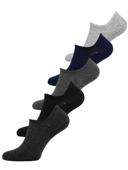 Bolf Herren Socken Füsslinge Mehrfarbig  NQ021-5P 5 PACK