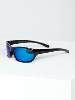 Bolf Sonnenbrille Schwarz-Blau  PLS12