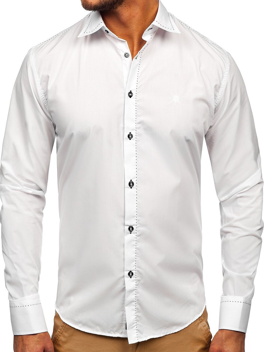 Koszula męska Lacoste Herren Kleidung Tops & T-Shirts Hemden Gestreifte Hemden Lacoste Gestreifte Hemden 