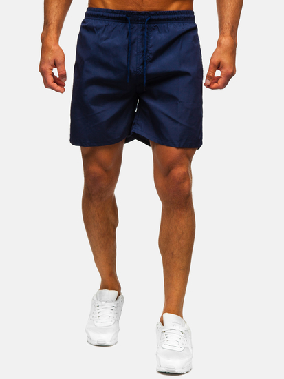 Herren Kurze Hose Bedeshorts Dunkelblau Bolf QD28
