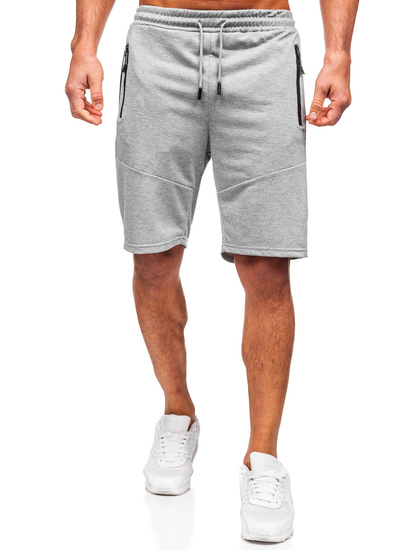 Herren Kurze Sporthose Grau Bolf 8K1500
